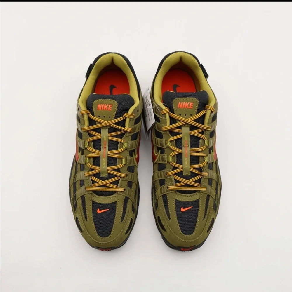 IH0946-300 Nike P-6000 Premium Cordura Olive Flak Black Quantum Moss new - Picture 4 of 6